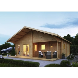 Gartenhaus »Odenwald«, Holz, BxHxT: 760 x 398 x 710 cm (Außenmaße)