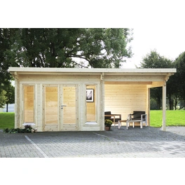 Gartenhaus »Trondheim 70-A XL«, BxT: 660 x 320 cm (Außenmaße), Wandstärke: 70 mm