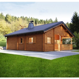 Gartenhaus »Vogelsberg«, Holz, BxHxT: 820 x 435 x 910 cm (Außenmaße)