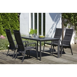 Gartenmöbelset »Savona «, 5er-Set, Aluminium