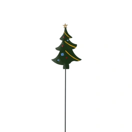Gartenstecker, Metall, Weihnachtsbaum