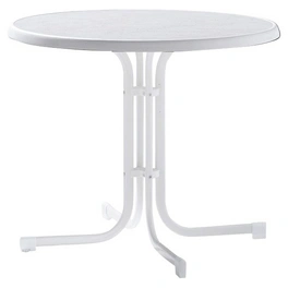 Gartentisch »Boulevard-Tisch«, mit Mecalit-pro-Tischplatte, Ø x H: 86 x 72 cm