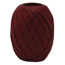 Geschenkband, Raffia, Länge: 3000 cm, rot