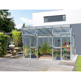 Gewächshaus »Aura«, 11,5 m², Kunststoff/Aluminium/ESG Glas, winterfest