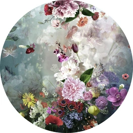 Glasbild »Colourful Baroque Flowermix l«, mehrfarbig, Digitaldruck