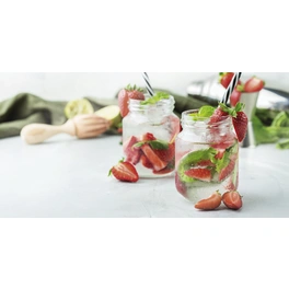 Glasboard »Strawberry Lemonade«, mehrfarbig, Glas