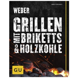 Grillbuch »Weber's Grillen mit Briketts & Holzkohle«, Taschenbuch, 240 Seiten