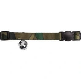 Halsband »Camouflage«, für Katzen, Polyester/Kunststoff/Metall, grün