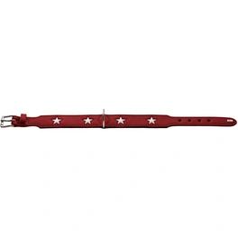 Halsband »Macic Star«, Gr. M, rot/schwarz