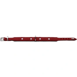 Halsband »Macic Star«, Gr. S-M, rot/schwarz