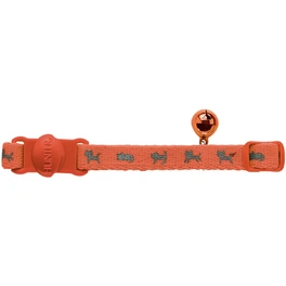 Halsband »Neon«, für Katzen, Polyester/Kunststoff/Metall, orange
