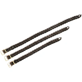 Halsband, RhS, 40 cm, Rindsleder, Braun