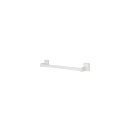 Handtuchstange, (BxLxT): 44,3 x 7,5 x 7,5 cm, weiß, Stahl, Kunststoff