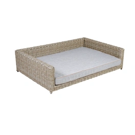 Haustier-Sofa, braun/beige/grau, BxHxL: 120 x 30 x 80 cm