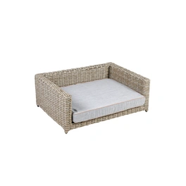 Haustier-Sofa, braun/beige/grau, BxHxL: 80 x 30 x 60 cm