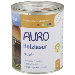 Holzlasur »Aqua«, für innen & außen, 0,75 l, Orange, seidenglänzend