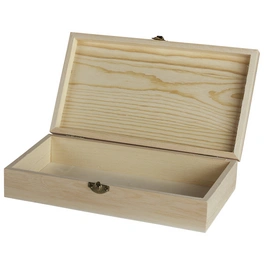 Holzschachtel, natur, Holz, 1 Schachtel