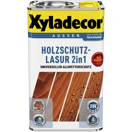 Holzschutz-Lasur, für außen, 2,5 l, Palisander, matt