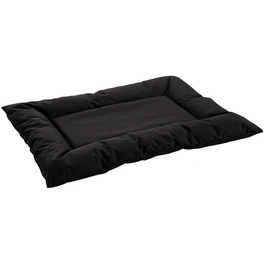 Hunde-Bett, BxHxL: 60 x 8 x 80 cm, schwarz