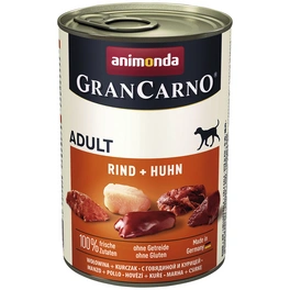 Hunde-Nassfutter »Adult«, Rind/Huhn, 400 g