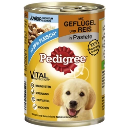 Hunde-Nassfutter, Geflügel & REis, 400 g