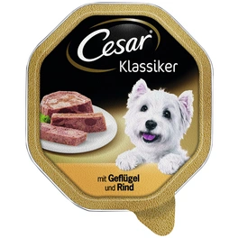 Hunde-Nassfutter »Klassiker«, Geflügel & Rind, 150 g