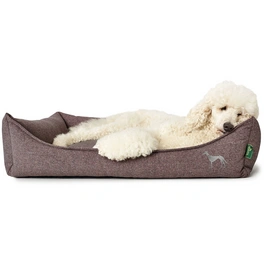 Hunde-Sofa, BxHxL: 45 x 20 x 60 cm, rosa/anthrazit