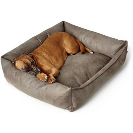 Hunde-Sofa, BxHxL: 45 x 20 x 60 cm, stein