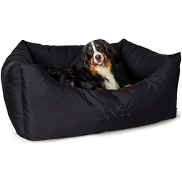Hunde-Sofa, BxHxL: 50 x 25 x 70 cm, schwarz