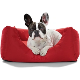 Hunde-Sofa, BxHxL: 70 x 30 x 90 cm, rot