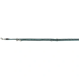 Hundeleine, Cavo, L–XL: 2,00 m/ø 18 mm, Gurtband, Grau | Blau