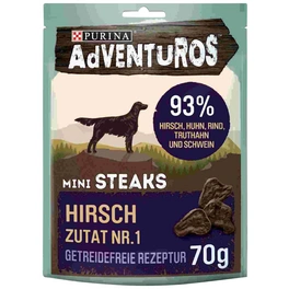 Hundesnack »Adventuros«, Hirsch, 70 g