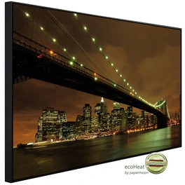 Infrarotheizung »EcoHeat - Brooklyn Bridge bei Nacht«, Matt-Effekt