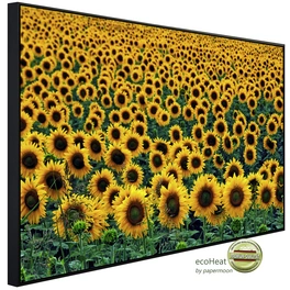 Infrarotheizung »EcoHeat - Feld der Sonnenblumen«, Matt-Effekt