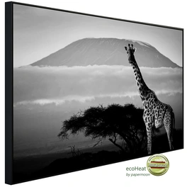 Infrarotheizung »EcoHeat - Giraffe mit Landschaft«, Matt-Effekt