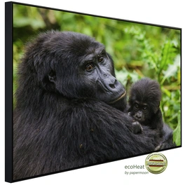 Infrarotheizung »EcoHeat - Gorilla mit Baby«, Matt-Effekt