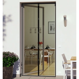 Insektenschutz-Tür, BxH: 95 x 215 cm, schwarz