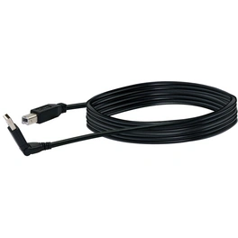 Kabel, USB 2.0 1,5 m 360g schwenkb. A/B Stecker schwarz