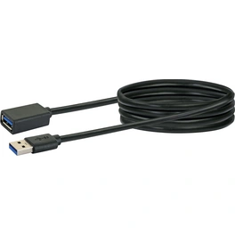 Kabel, USB 3.0 Verlängerung 3 m schwarz Stecker A/Kupplung B