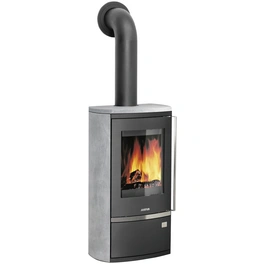 Kaminofen »Reno R«, schwarz/grau, Speckstein, 6 kW, Dauerbrand geeignet