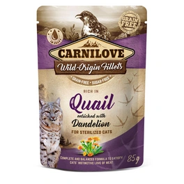 Katzen-Nassfutter »Carnilove Cat Pouches«, 24 Stück, je 85g