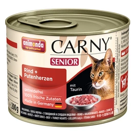 Katzen-Nassfutter »Carny Senior«, getreidefrei, mit Taurin, 6 Stück, je 200 g