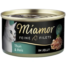 Katzen-Nassfutter »Feine Filets«, Thunfisch Reis, 100 g