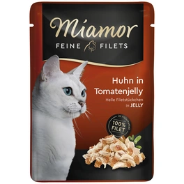 Katzen-Nassfutter »Feine Filets«, Huhn Tomate, 100 g