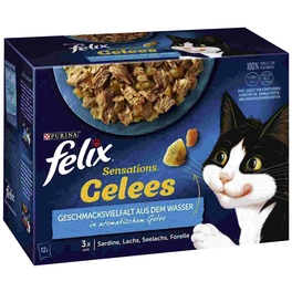 Katzen-Nassfutter »Felix Sensations Gelee«, FELIX Sensations Gelees