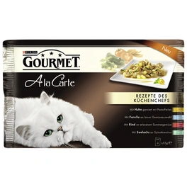 Katzen Nassfutter »Gourmet a la Carte«, 12 Stück à 4080 g