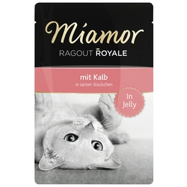 Katzen-Nassfutter »Ragout Royale«, mit Kalb in Gelee, 100 g