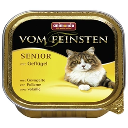 Katzen-Nassfutter »Senior«, Geflügel, 32 Schalen, je 100 g