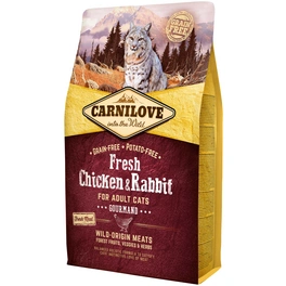 Katzentrockenfutter »Carnilove Cat Fresh«, Huhn/Kaninchen, 2 kg