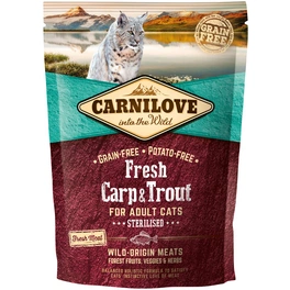 Katzentrockenfutter »Carnilove Cat Fresh«, Karpfen/Fisch, 0,4 kg